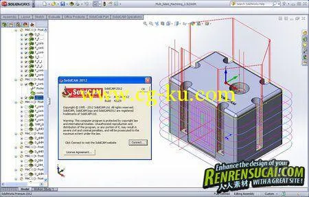 《完整CAM解决方案》SolidCAM 2012 SP2 for SolidWorks 2009-2012的图片2