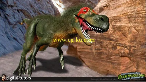 《ZBrush恐龙重现建模教程》Digital-Tutors Dinosaur Reconstruction in ZBrush的图片3