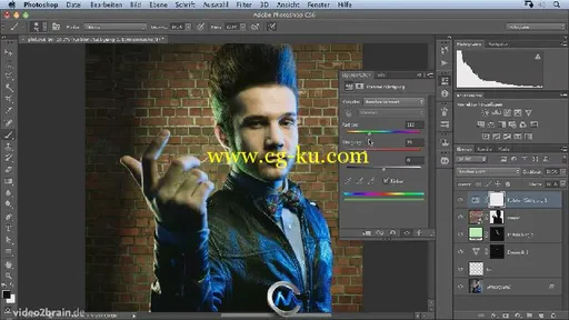 《Photoshop人物肖像润色教程》video2brain Photoshop Practice for photographers...的图片2