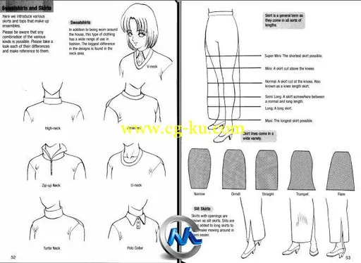 《学习如何绘制手绘漫画CG书籍第四季》How to Draw Manga Volume 4 Dressing Your ...的图片2