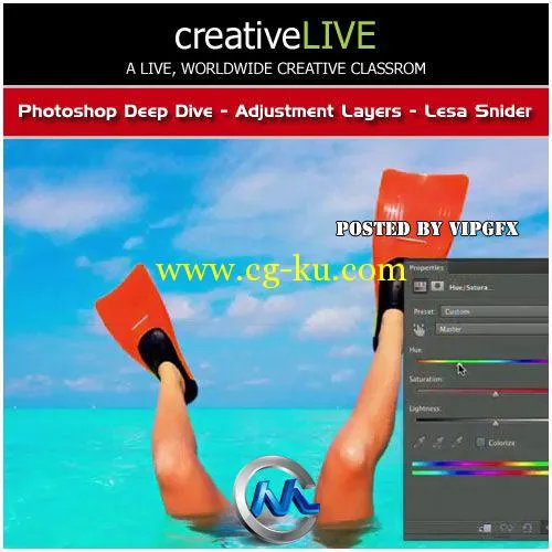 《Photoshop图层调整与色彩校正教程》CreativeLive Photoshop Deep Dive Adjustmen...的图片1
