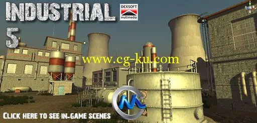 《老工业基地建筑和设施3D模型合辑5》Dexsoft Industrial 5 Model pack的图片11