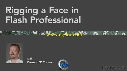 《Flash人物脸部动画制作教程》Lynda.com Rigging a Face in Flash Professional的图片1