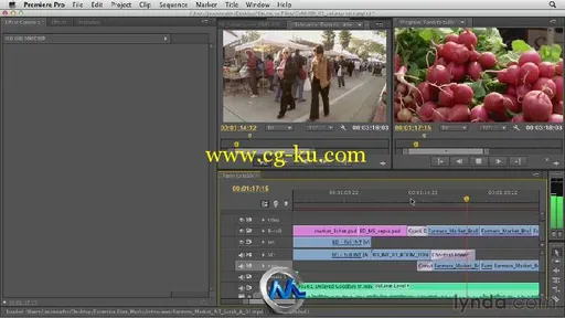 《Premiere纪录片编辑技术教程》Lynda.com Documentary Editing with Premiere Pro的图片2