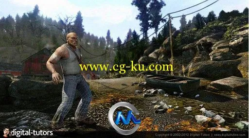 《CryENGINE自定义角色制作视频教程》Digital-Tutors Custom Characters in CryENGINE的图片3