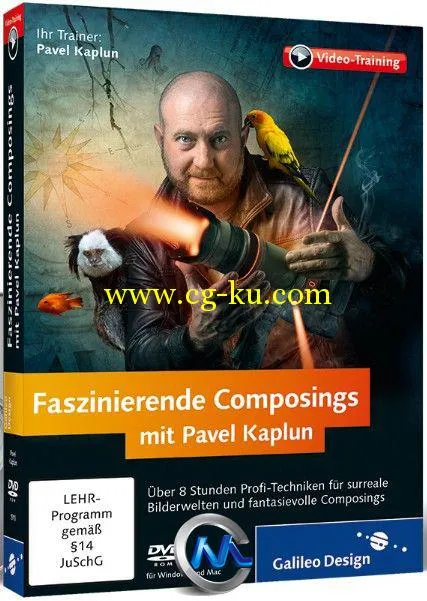 《PS超现实创意制作视频教程》Galileo Design Fascinating Composing German的图片1