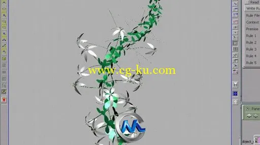 《Houdini中L-System基础使用视频教程》cmiVFX Houdini L-System Essentials的图片3