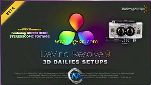 《达芬奇中使用GoPro设置立体样片教程》cmiVFX DaVinci Resolve 3D Dailies Setup ...的图片1