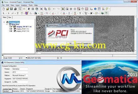 《地理空间信息分析软件2013附样本库》PCI Geomatica 2013 with Sample Files的图片2