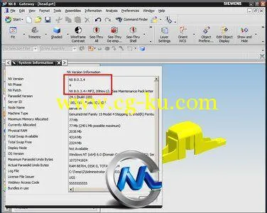 《CAD / CAM / CAE的完整解決方案8.0.3MP02升级》Siemens PLM NX 8.0.3 MP02 Update的图片2