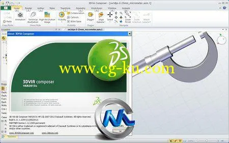 《产品文档内容的解决方案V6R2013x》DS 3DVIA Composer V6R2013x HF1 build 6.11的图片2