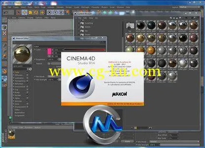 《专业三维图形制作程序R14.034 》Maxon Cinema 4D R14.034的图片2