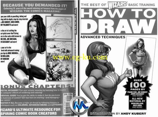 《艺术家漫画先进技术书籍》Wizard How To Draw Advanced Techniques的图片2