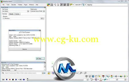 《整车分析模拟软体 6.8.3》BETA CAE MetaPost (64bit) 6.8.3 with Documentations的图片2