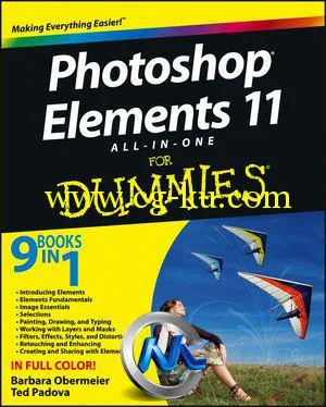 《Photoshop Elements 11自学手册书籍》Photoshop Elements 11 All-in-One For Dum...的图片1