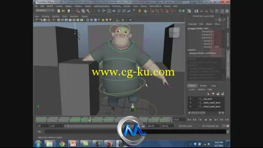 《Maya卡通动画视频教程》Kenny Roy Retiming and Cartoony Tutorial的图片2