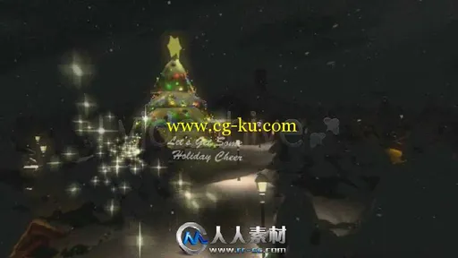 《圣诞节家庭聚会AE模板》videohive Christmas Themed Displays 3469054的图片3