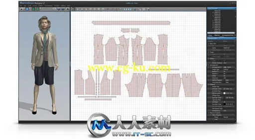 《三维服装设计软件V3.8.3版》Marvelous Designer 2 Ver3.8.3 x64的图片2