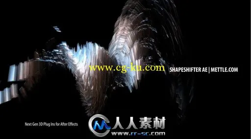 《AE三维插件V1.1版》Mettle ShapeShifter AE V1.1 For After Effects的图片1