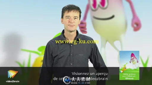 《CINEMA4D中XPresso技术视频教程》video2brain CINEMA 4D Lab XPresso的图片1