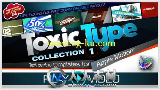 《DJ最强AppleMotion字幕模板合辑Vol.1》Digital Juice Toxic Type Collection 1 f...的图片2