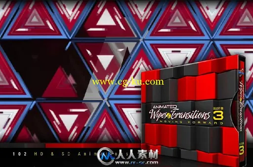 《DJ视频转场特效视频音效素材合辑Vol.3》Digital Juice Animated Wipes & Transi的图片1