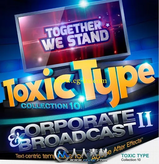 《DJ最强AE字体Logo模板合辑Vol.10》Digital Juice ToxicType Collection 10 Corpo...的图片12