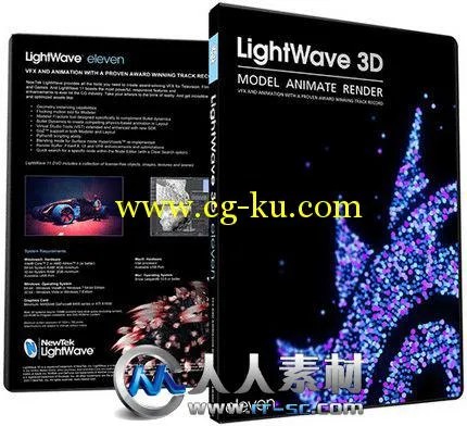 《三维动画制作软件V11.5版+资料包》NewTek LightWave 11.5 x32/x64+Content的图片1