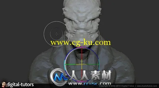 《ZBrush概念形象设计视频教程》Digital-Tutors Creative Development Alien Conce...的图片3