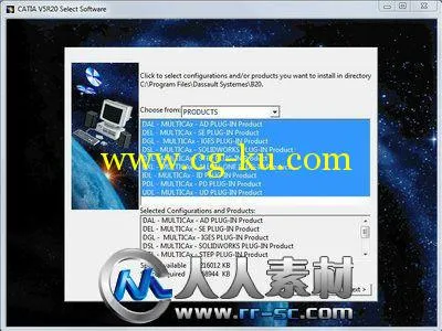 《达索V5R20 ENOVIA MultiCAx插件》DS CATIA V5R20 ENOVIA MultiCax Plug-in的图片2