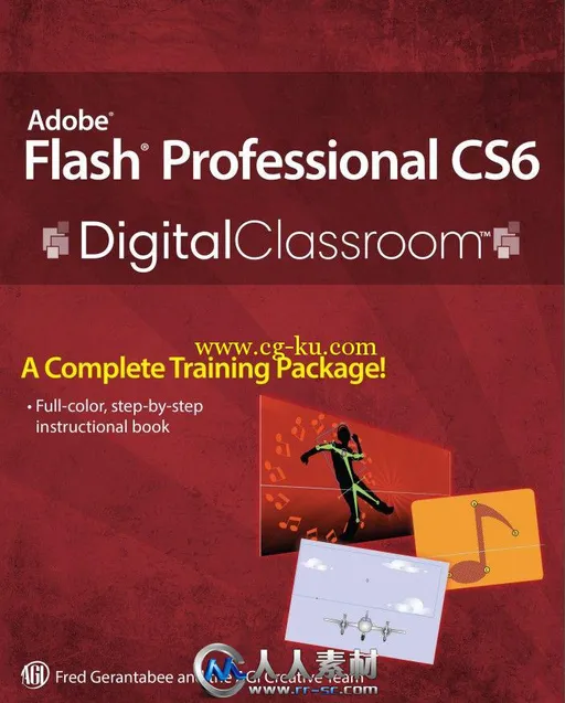 《Flash CS6使用技巧书籍》Adobe Flash Professional CS6 Digital Classroom的图片1