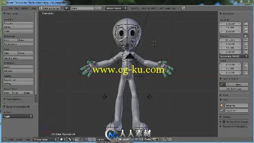 《Blender动画训练视频教程》CG Cookie Character Course Animating a Character的图片1