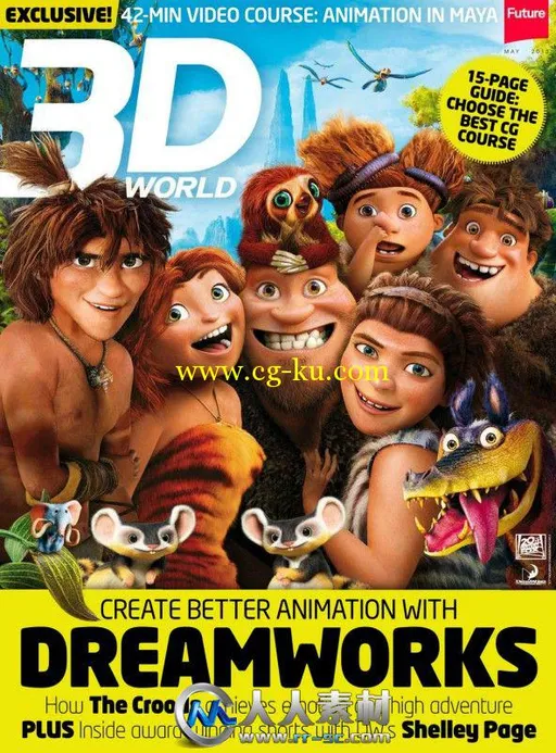《3D世界艺术杂志2013年5月刊》3D World May 2013的图片1