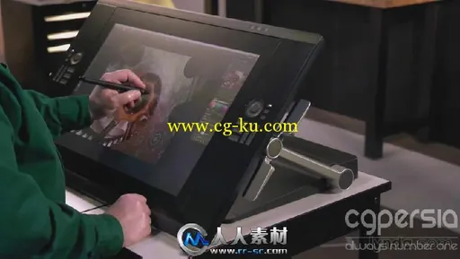 《手绘板绘画基础训练视频教程》Lynda.com Wacom Essential Training的图片2