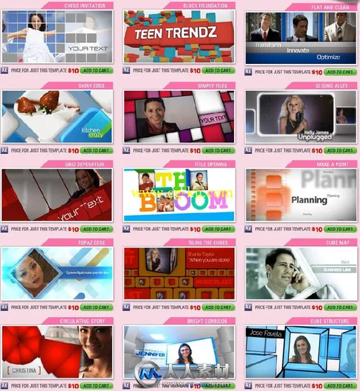 《DJ高效简洁AE模板系列Vol.2》Digital Juice Simplexity Collection 2 for Adobe ...的图片18