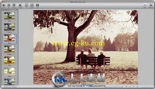 《照片艺术特效软件V3.3版》Photo Effect Studio Pro 3.3.0 MacOSX的图片1