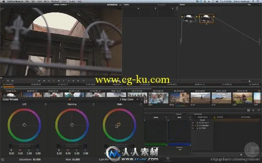 《达芬奇创意调色视频教程》Ripple Training DaVinci Resolve Creative Looks的图片1