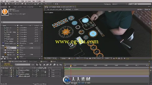 《AE科幻控制屏幕制作视频教程》Digital-Tutors Animating and Compositing Futuri...的图片3