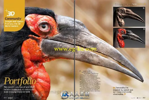 《3D世界艺术杂志2013年6月刊》3D World June 2013的图片2