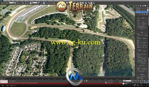 3dsmax地形地貌插件 West-Racing Terrain for 3ds Max 2010-2012 Win32/Win64的图片1