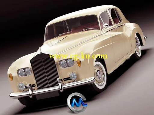 劳斯莱斯银云III3D模型 Turbosquid Rolls Royce Silver Cloud III的图片1