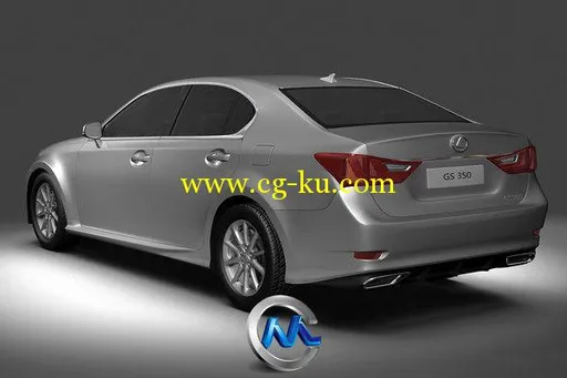 雷克萨斯GS350轿车3D模型 Turbosquid 2013 Lexus GS350的图片3