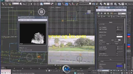 3dsMax与FumeFX制作不同类型烟雾视频教程 Digital-Tutors Exploring Different Smo...的图片3
