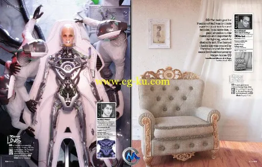 3D艺术家书籍杂志第55期 3D Artist Issue 55 2013的图片3