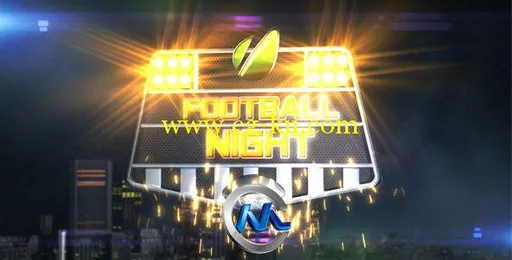 体育球赛开场片头AE模板 VideoHive Football Night Opener 864604 After Effects P...的图片1