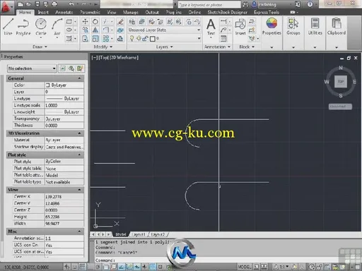 AutoCAD基础训练视频教程 InfiniteSkills Learning AutoCAD 2013 Training Video的图片2