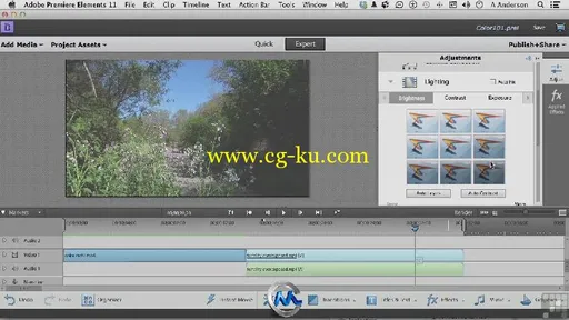 Premiere Elements 11综合训练视频教程 InfiniteSkills Adobe Premiere Elements 1...的图片2