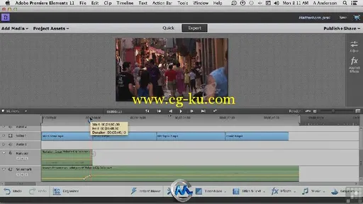 Premiere Elements 11综合训练视频教程 InfiniteSkills Adobe Premiere Elements 1...的图片3