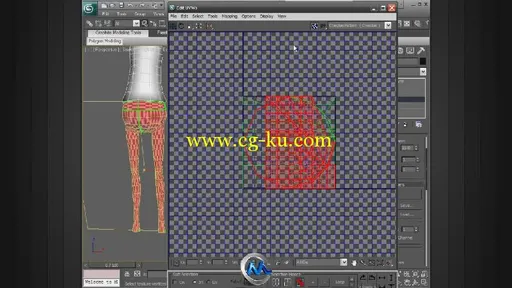 3dsMax中UV布局卡通人物视频教程 Digital-Tutors Creating UV Layouts for Cartoon...的图片1