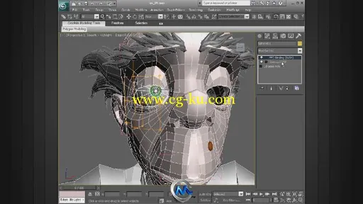 3dsMax中UV布局卡通人物视频教程 Digital-Tutors Creating UV Layouts for Cartoon...的图片3